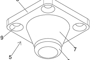 货架的新型下堆垛脚