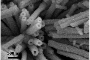 空心管状钴硒化合物/钼硒化合物复合纳米材料及其制备方法和应用