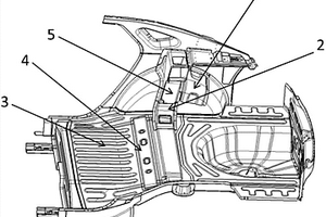 新能源汽车及其后地板布置结构
