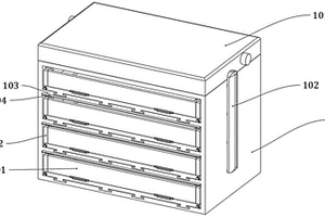 新能源汽车用电池存放装置