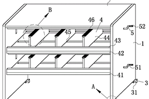 具有分格功能的新能源电池固定架