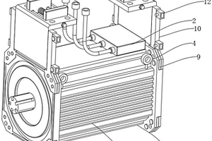 新能源汽车用电机便携安装结构