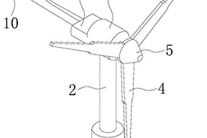 新能源路灯风力发电机稳定支架