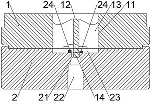 新能源汽车水冷板铝型材用热挤压模具