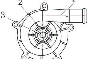 新能源高效率汽车电子水泵壳体