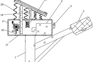 节能环保的新能源路灯自动调节和清扫装置