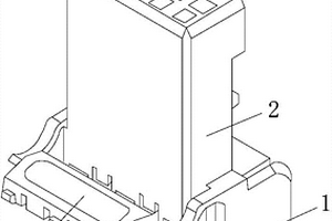 汽车新能源线束上的连接器壳体