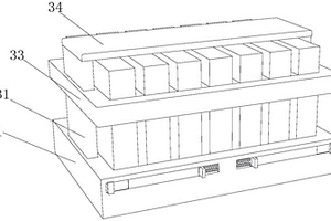 新能源电池组的固定基座