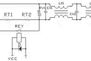 新能源电动汽车充电控制系统用电磁干扰滤波电路