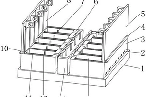 新能源汽车电池安装底板结构