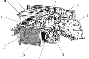 用于新能源汽车的机舱结构