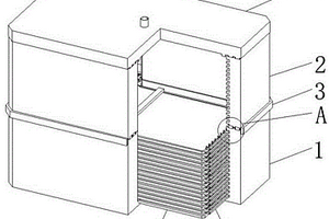 具有组装排列功能的新能源汽车用电池堆叠模组