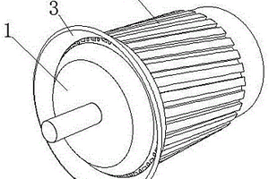 新能源汽车用的风冷电机