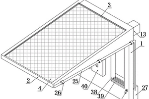新能源汽车用光伏板安装机构及其安装方法