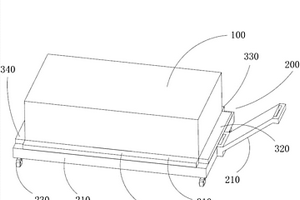 用于新能源汽车仓库的拖车结构