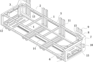 双层新能源电池支架