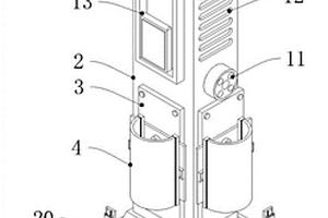 用于新能源汽车充电桩的防撞结构