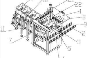 新能源汽车电机生产线上的转子自动下料装置
