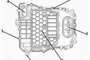 用于新能源汽车的供电电控箱壳体、新能源汽车