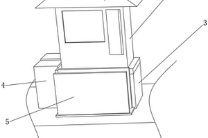 防积水的新能源充电桩防护结构