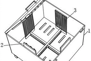用于新能源电池转运运输的存放箱