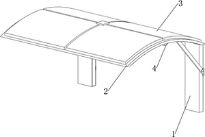 用于新能源停车场挡雨棚