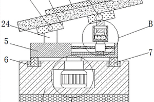 基于新能源的太阳能电板固定装置