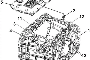 新能源车辆变速箱的罩壳组件和新能源车辆变速箱