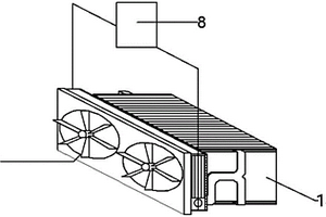新能源汽车动力电池散热装置