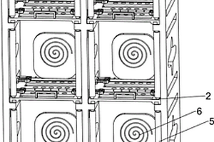 新能源汽车生产用电池高效存放装置