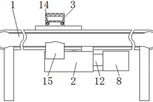 新能源电池板输送结构