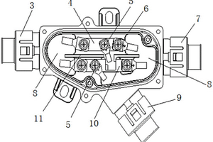新能源汽车线缆分线盒