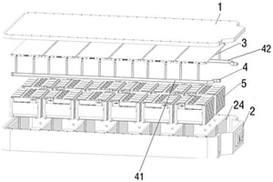 新能源汽车动力电池热管理结构