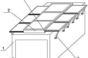 基于新能源的房车用可伸缩展开式光伏板车厢车盖