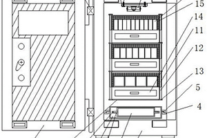 便于分类的新能源电池生产用存放装置