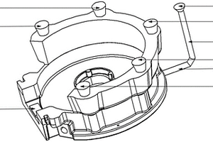 实现轻量化新能源电机壳体及其铸造模具