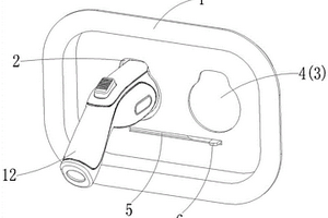 新能源车充电口系统的遮挡结构