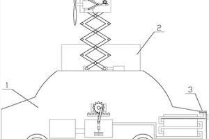 具有风力发电及雨水处理功能的新能源汽车