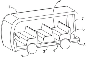 具有维持电瓶干燥功能的新能源观光车