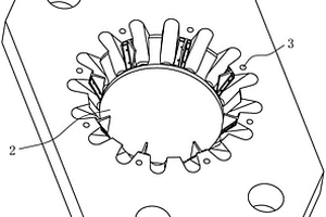 新能源汽车用电机定子冲片冲压模具的支撑模板