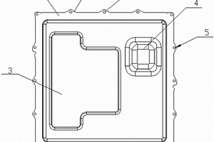 用于新能源汽车充电机电气总成的安装盖板