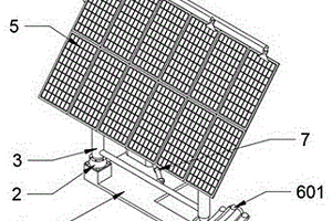 电力新能源充电桩配套的光伏组调节机构