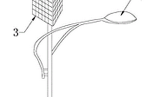 将光风氢新能源系统作为供电源的路灯