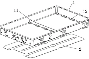 新能源电池托盘集成结构