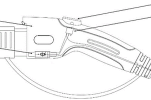 带射频通信功能的新能源汽车充电枪