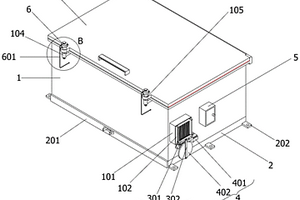 基于新能源的电池密封储备箱