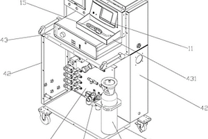 用于新能源汽车电池包的氢氮混合气充注检漏设备