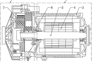 新能源汽车电机减速器总成系统