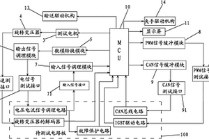 新能源汽车电机驱动器电路板自动测试装置