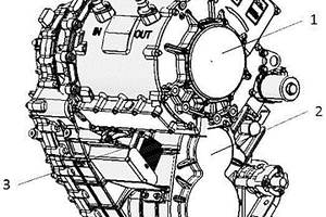 新能源变速箱电机一体润滑结构